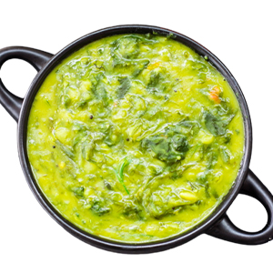 Dhal  Dhal spinach (v)